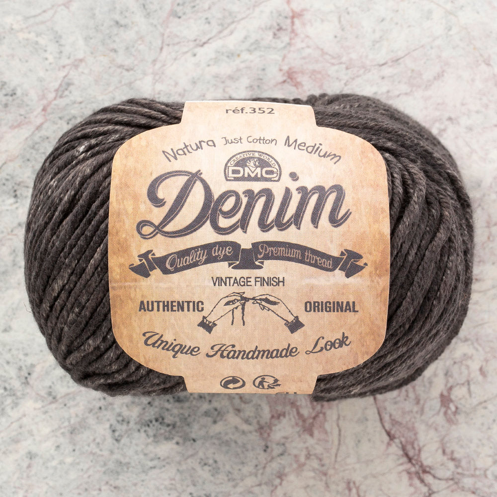 DMC Natura Denim Koyu Gri El Örgü İpi - 02